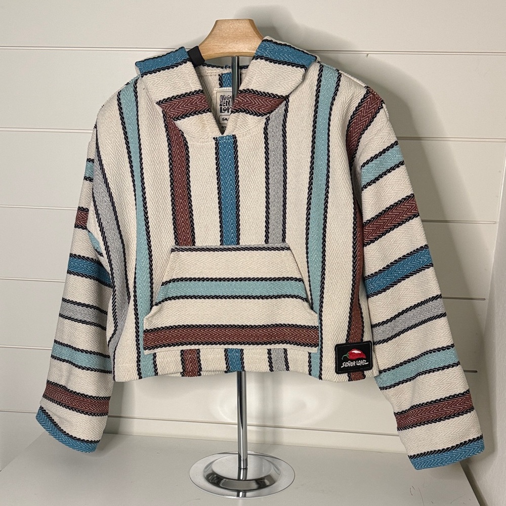 Señor Lopez Cropped Baja Hoodie S